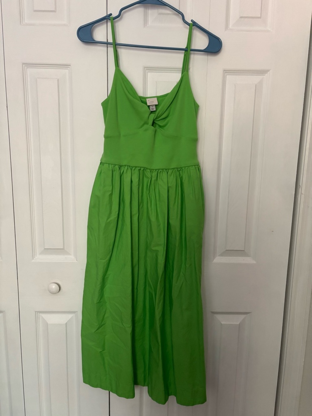 a new day Bright Green Midi Sundress